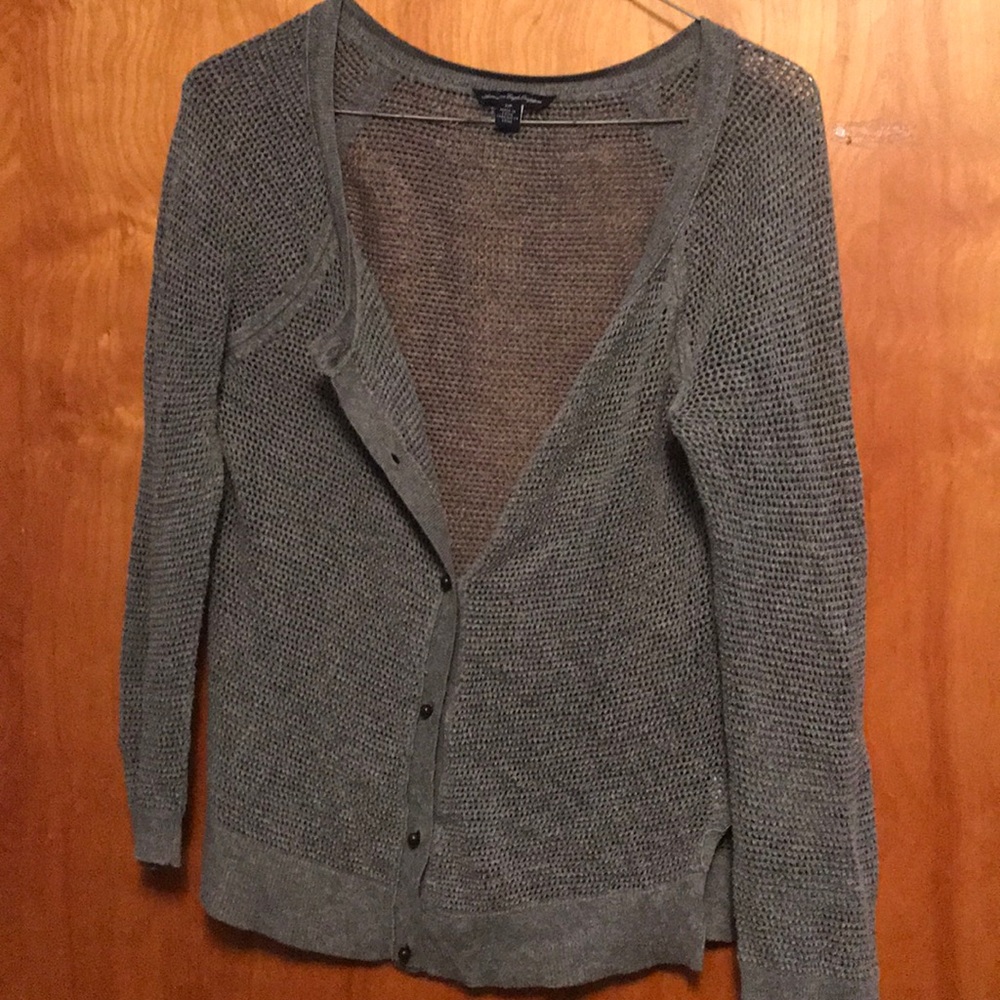 Grey light cardigan/sweater